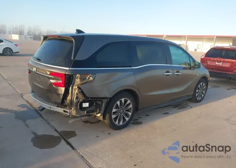 2022 Honda Odyssey Ex-L from USA, damaged, VIN 5FNRL6H73NB050550